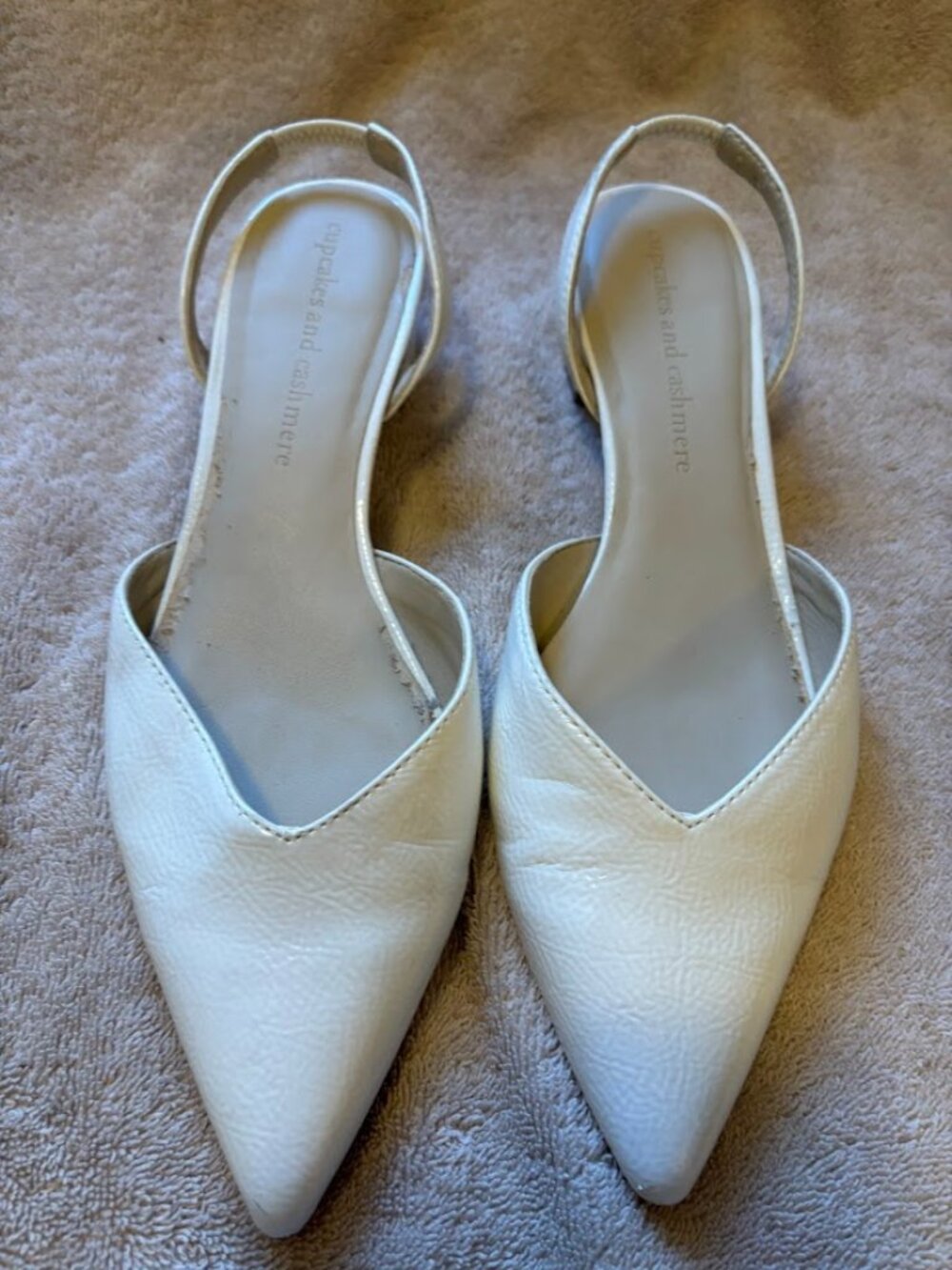 CUPCAKES & CASHMERE Women's Laralee Slingback Flats - Size 8M